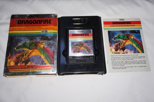 Dragonfire new atari vcs - dragonfire, (atari